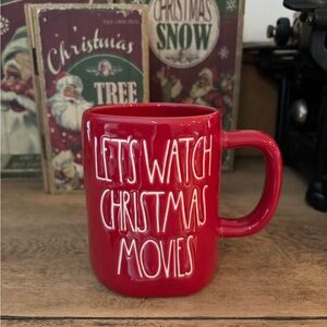 Rae Dunn Let’s Watch Christmas Movies Mug